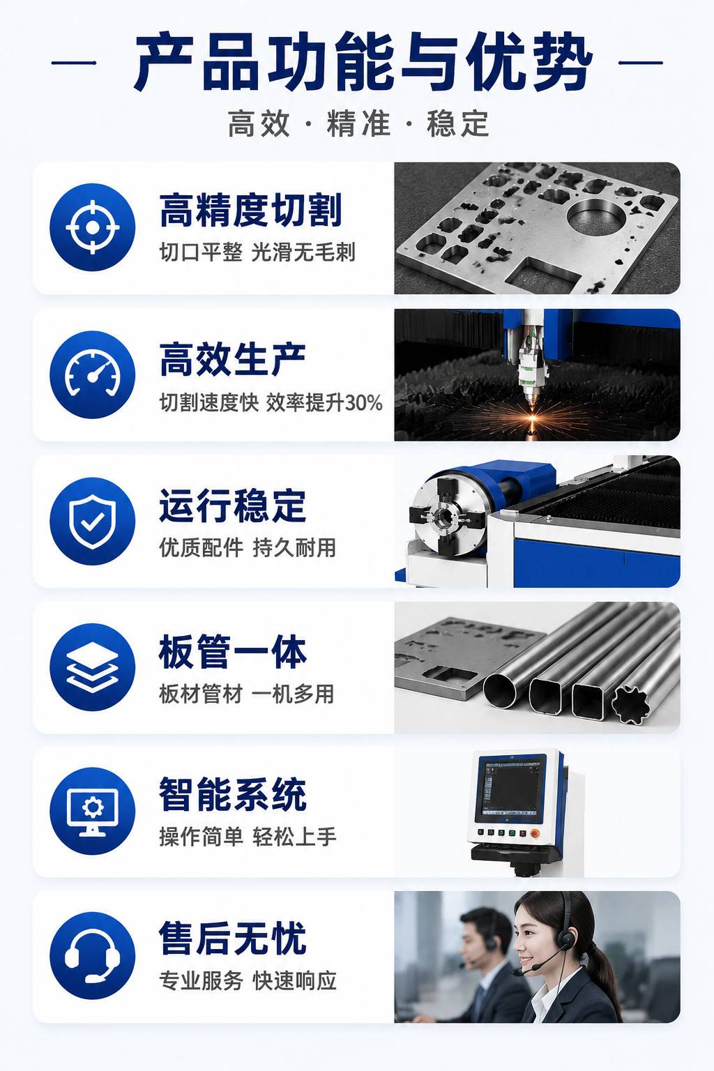 板管一体激光切割机_板材管材两用光纤激光切割设备厂家 - 苏州兆展数控