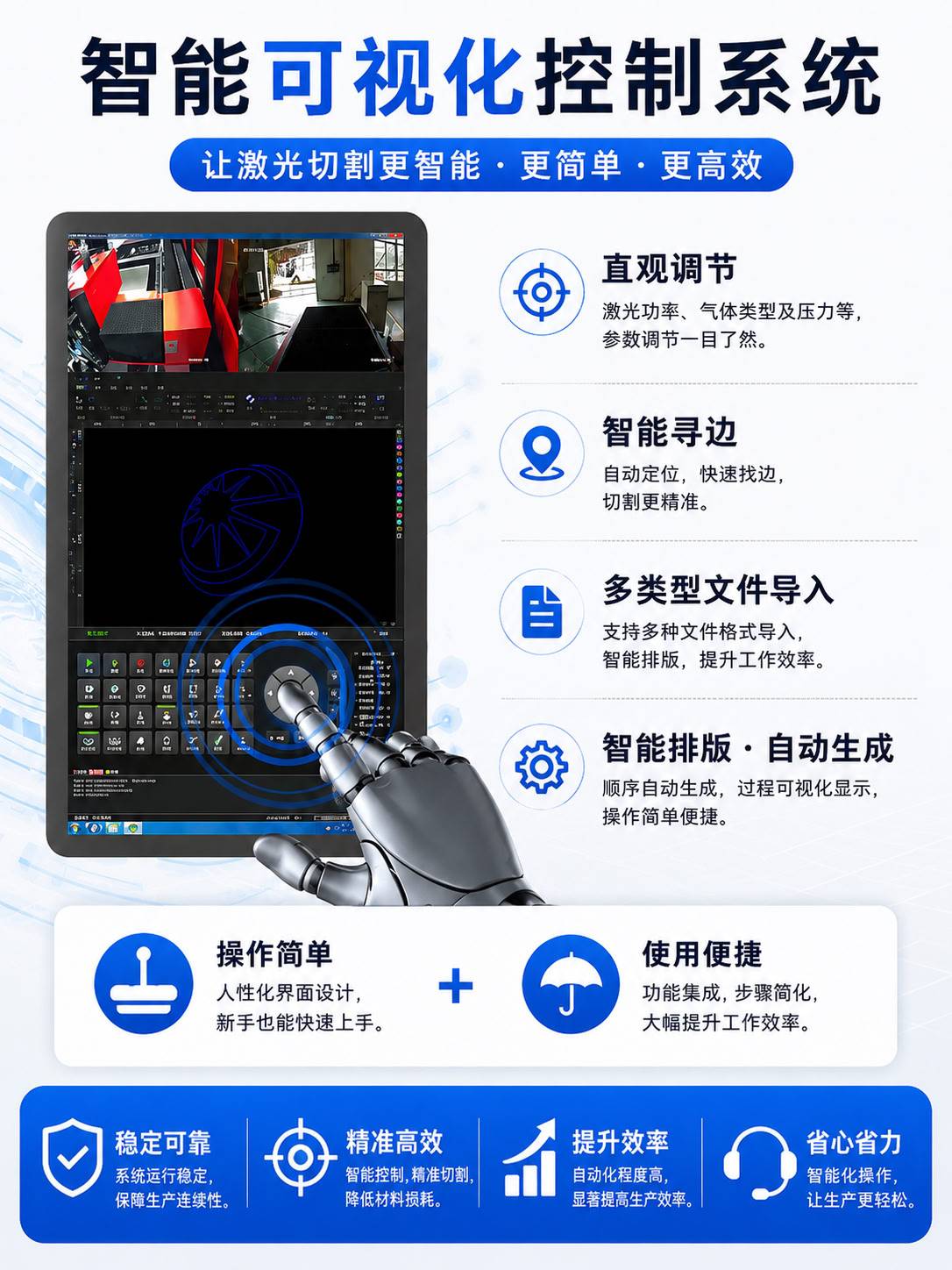 大功率光纤激光切割机_工业厚板光纤激光切割设备厂家-苏州兆展数控