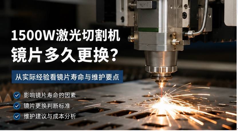 1500W激光切割机镜片多久更换？保护镜更换周期、寿命判断与维护经验分享